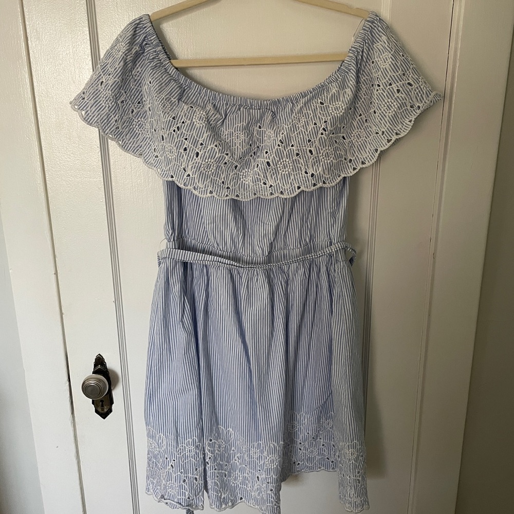 Off the shoulder dress